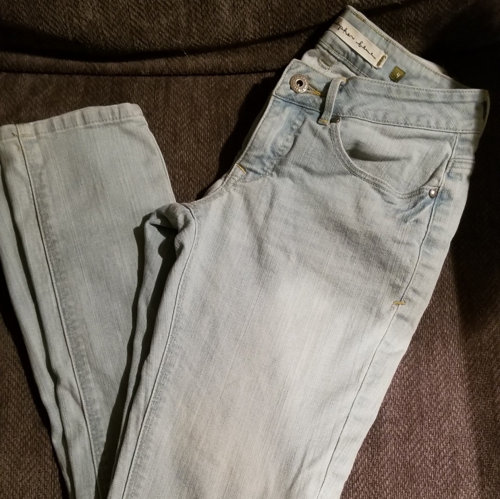 Christopher blue jeans size 4